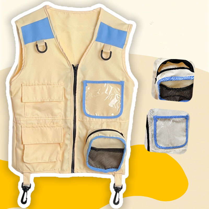 Outdoor Camping Kids Activities - صدرية مستكشف للمغامرات للأطفال ، لعبة