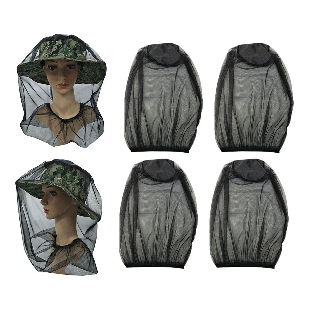 Outdoor Camping Mosquito Net - 4 قطع من شبكة الرأس المضادة