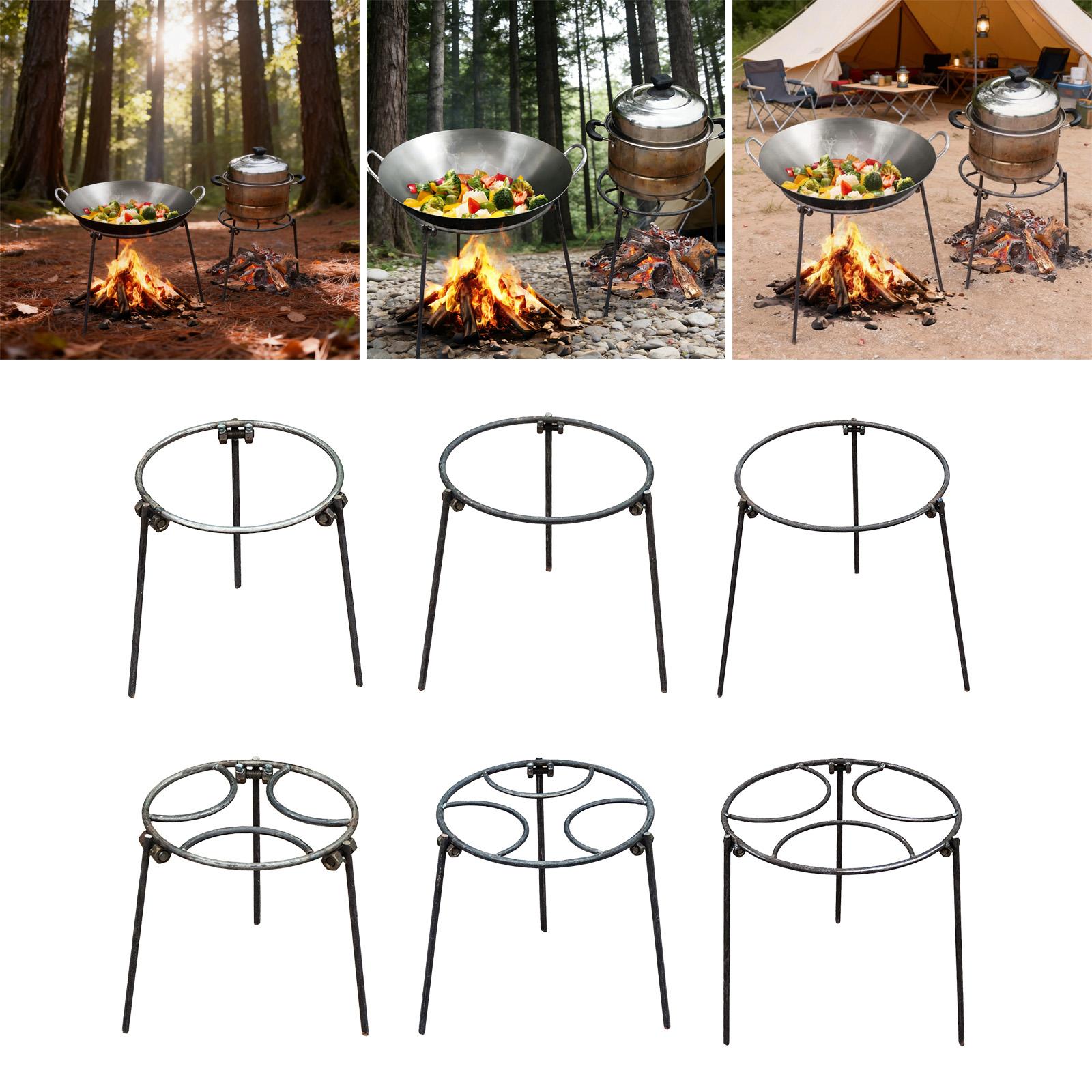 Outdoor Camping Oven - حامل ثلاثي القوائم للموقد، حامل متعدد