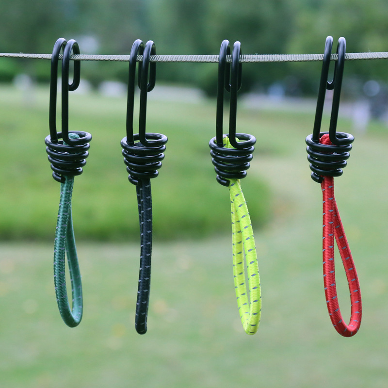 Camping Rope - 5 قطعة السنانير الرباط مطاطا حبل