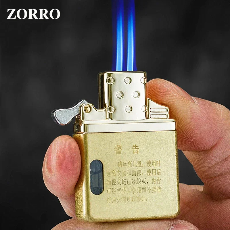 Outdoor Windproof Lighter - زورو-إدراج غاز البوتان مقاوم للرياح ،