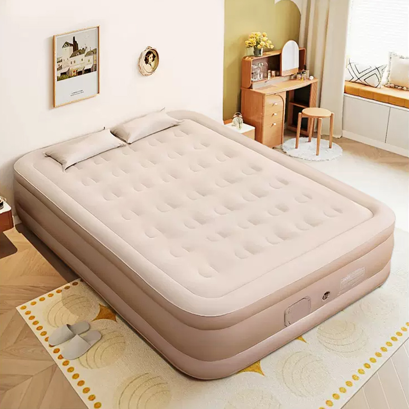 Inflatable Mattress - مرتبة هوائية كوين مع مضخة مدمجة،