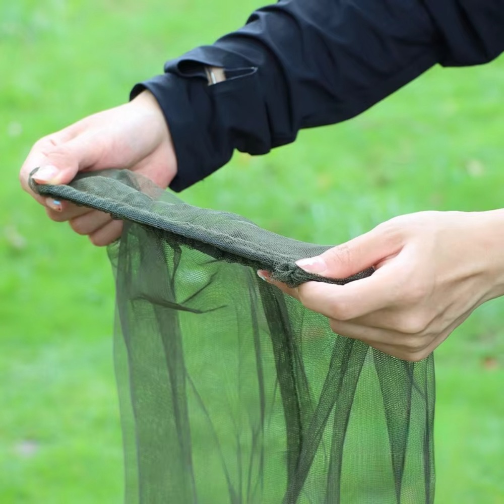 قبعة صيد مضادة للبعوض والحشرات - مراجعة Outdoor Camping Mosquito Net وسعره