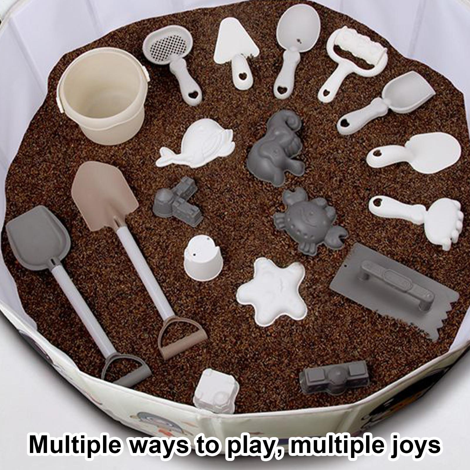 ألعاب رمل الشاطئ دلو رمل ومجار - مراجعة Outdoor Camping Kids Activities وسعره