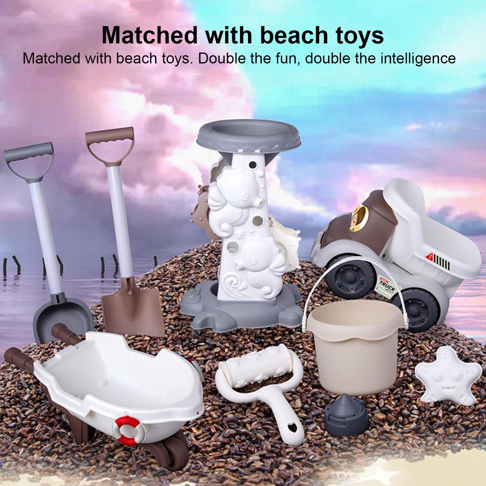ألعاب رمل الشاطئ دلو رمل ومجار - مراجعة Outdoor Camping Kids Activities وسعره