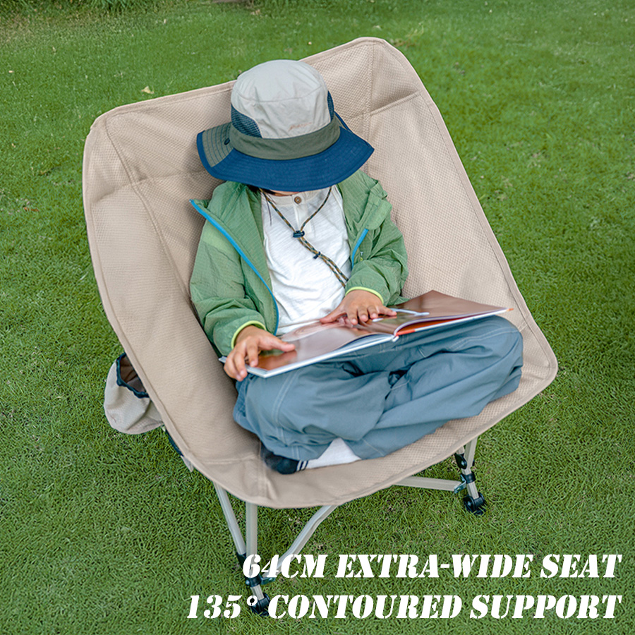 كرسي تخييم نيتشرهايك ستارمون T - مراجعة Outdoor Camping Recliner وسعره