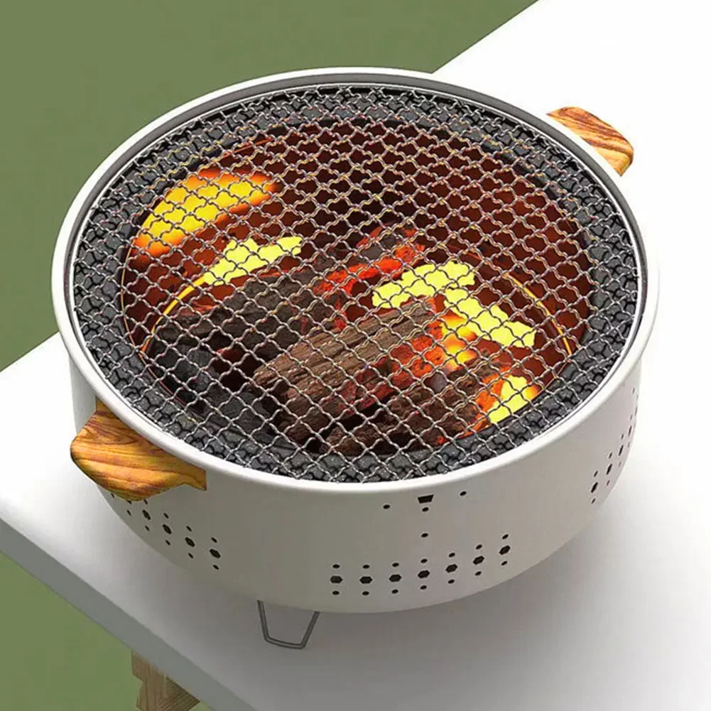 موقد الشواء المستديرة 1/3 قطعة - مراجعة Outdoor Camping Oven وسعره