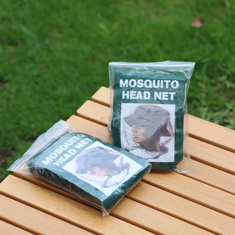 قبعة صيد خارجية مع شبكة واقية  - مراجعة Outdoor Camping Mosquito Net وسعره