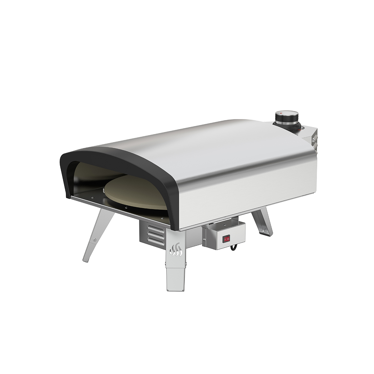 فرن بيتزا مع حجر للطهي في الهو - مراجعة Outdoor Camping Oven وسعره