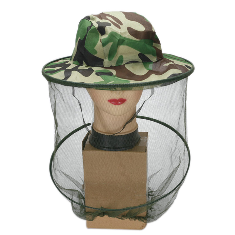 قبعة صيد مضادة للبعوض مع شبكة  - مراجعة Outdoor Camping Mosquito Net وسعره