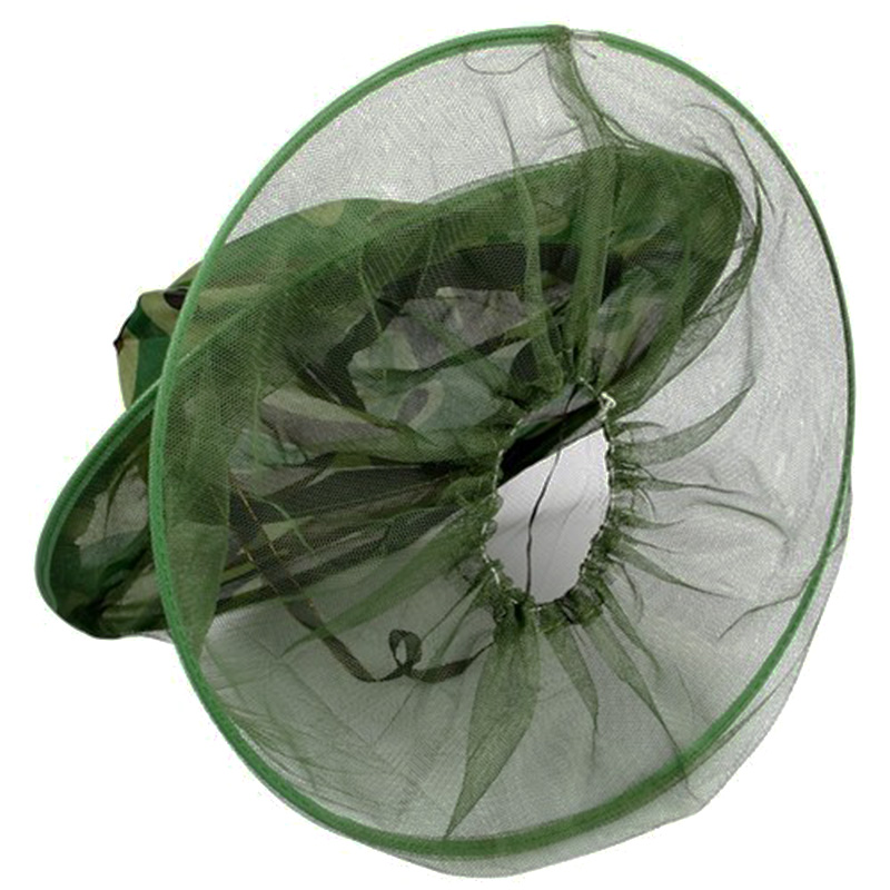 قبعة صيد مضادة للبعوض مع شبكة  - مراجعة Outdoor Camping Mosquito Net وسعره