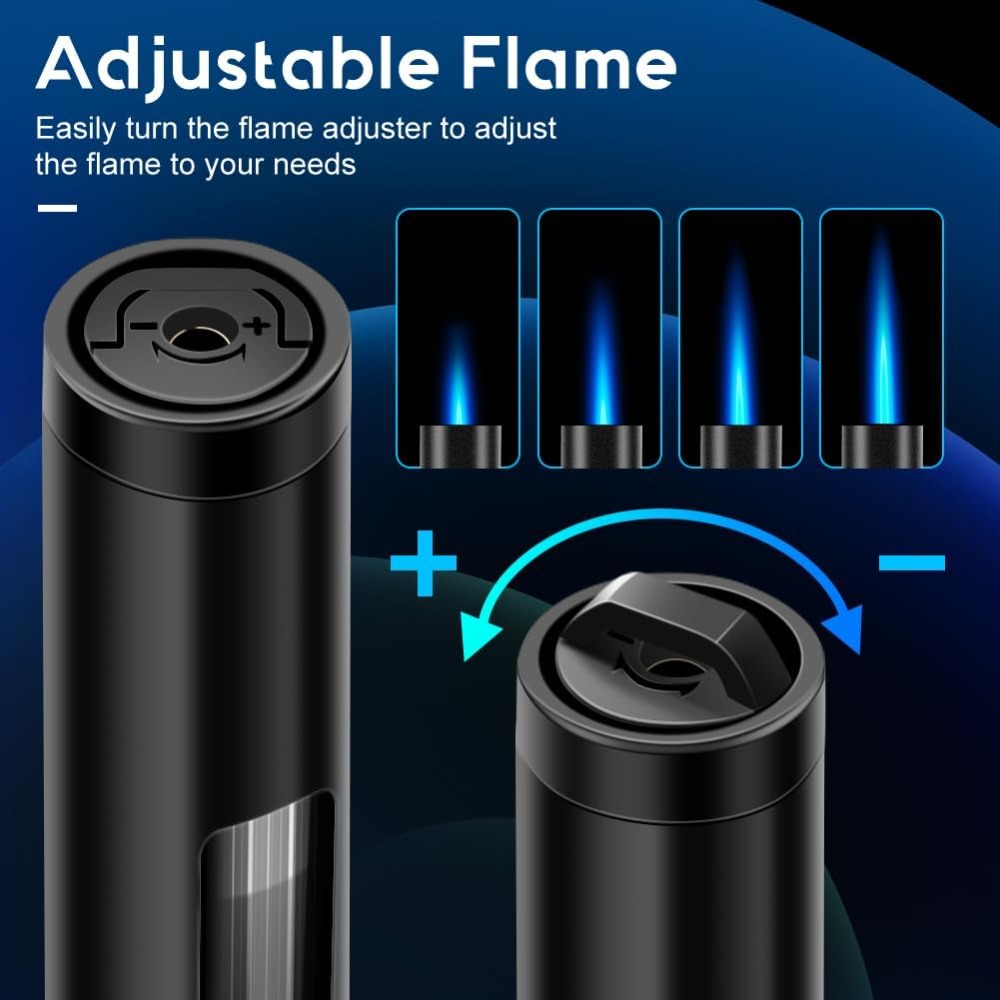 عبوتان من ولاعات الشعلة القابل - مراجعة Outdoor Windproof Lighter وسعره