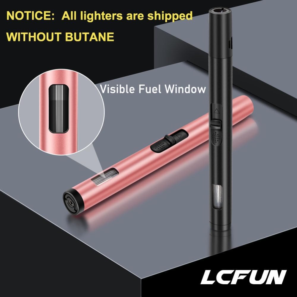 عبوتان من ولاعات الشعلة القابل - مراجعة Outdoor Windproof Lighter وسعره