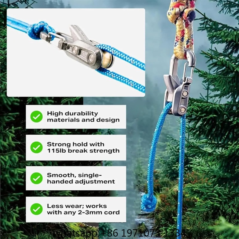 مجموعة من 6 بكرات حبال، أداة ش - مراجعة Camping Rope وسعره