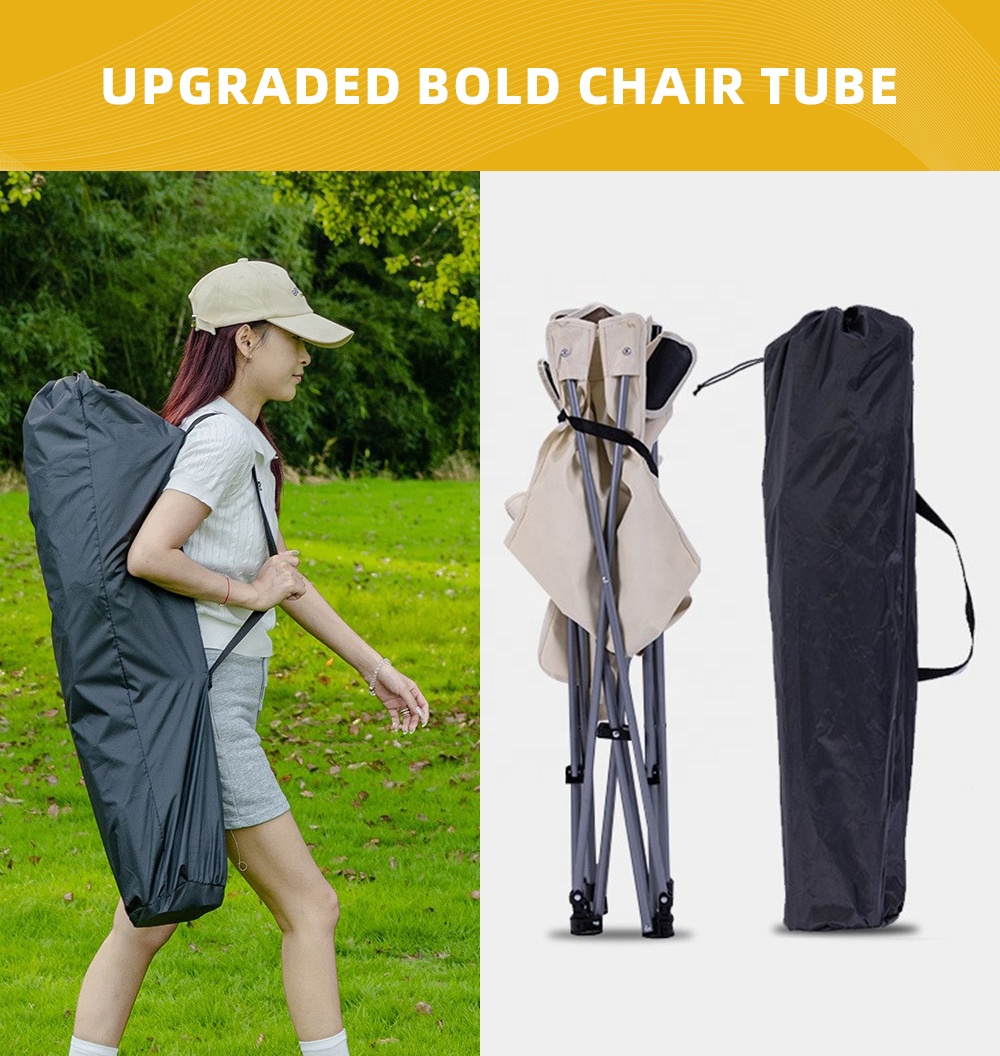 كرسي محمول قابل للطي والاستلقا - مراجعة Outdoor Camping Recliner وسعره