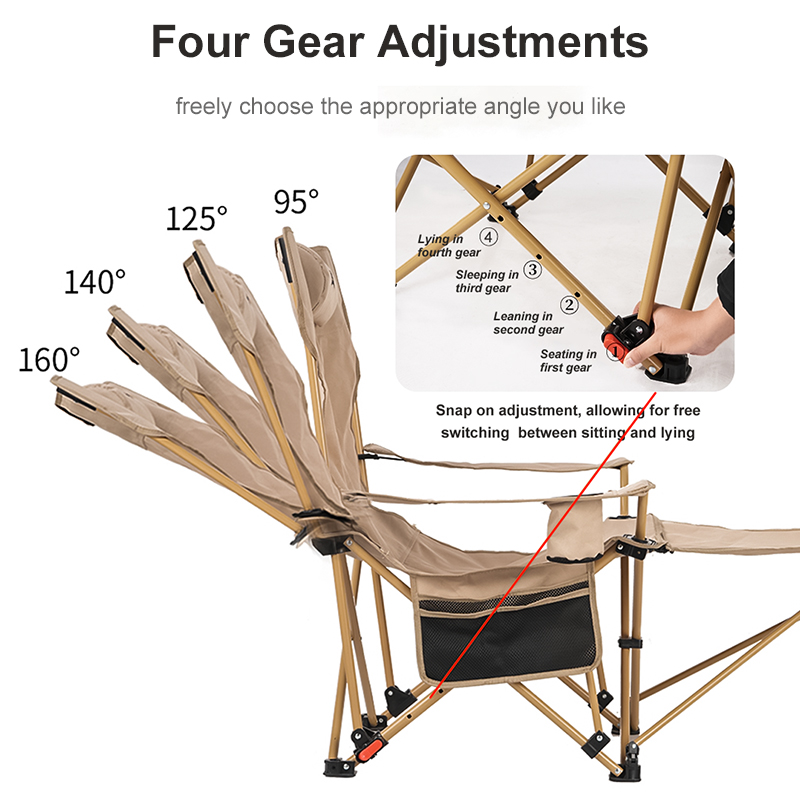 BRS 2-in-1 كرسي تخييم مستلق خف - مراجعة Outdoor Camping Recliner وسعره