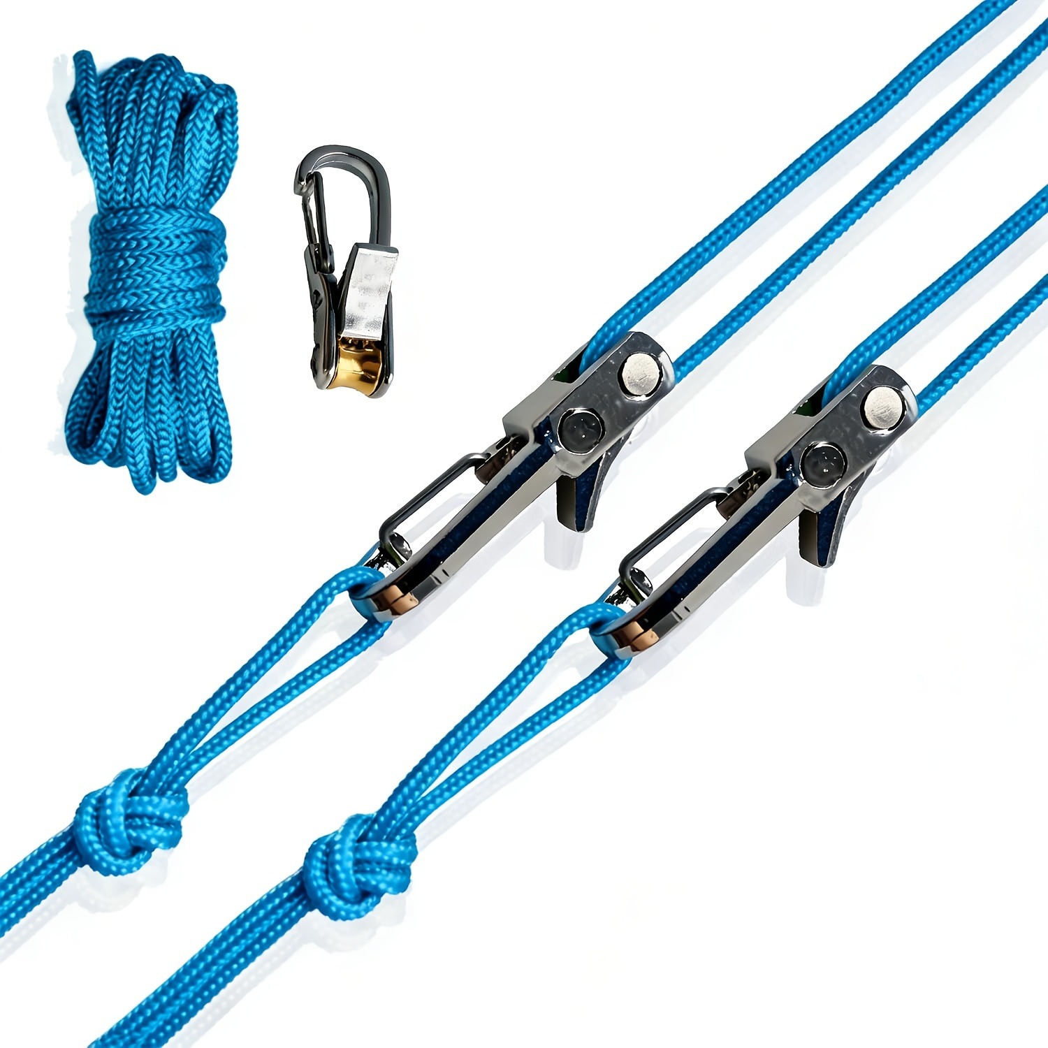 أداة شد الحبال المحمولة، جهاز  - مراجعة Camping Rope وسعره