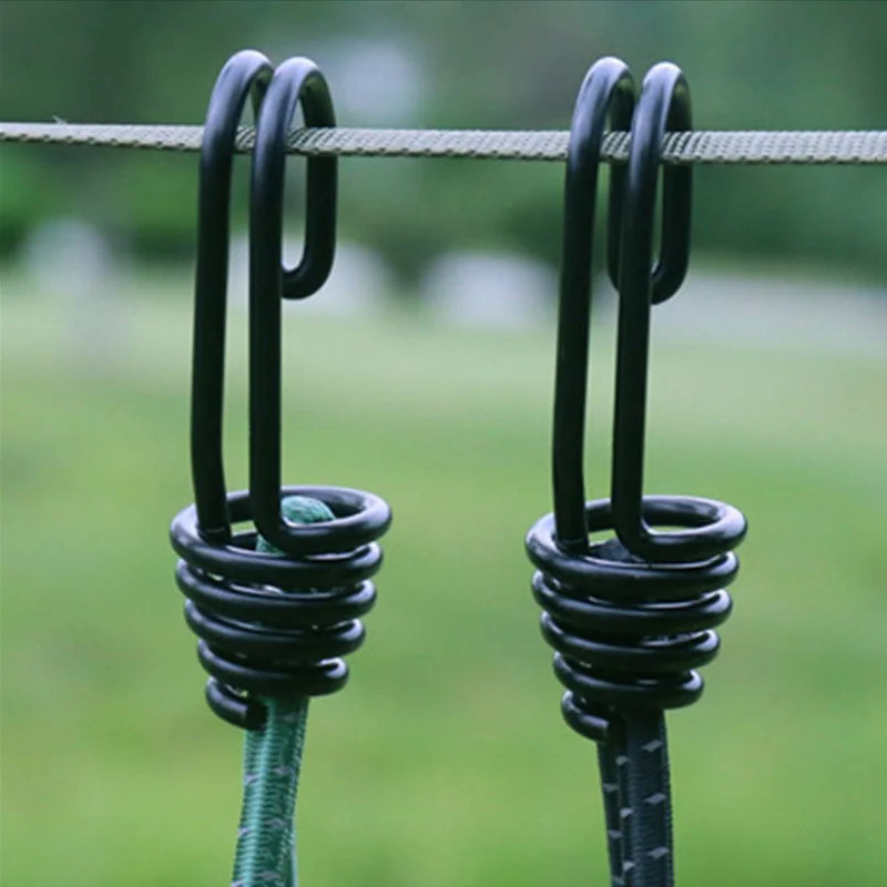 5 قطعة السنانير الرباط مطاطا ح - مراجعة Camping Rope وسعره