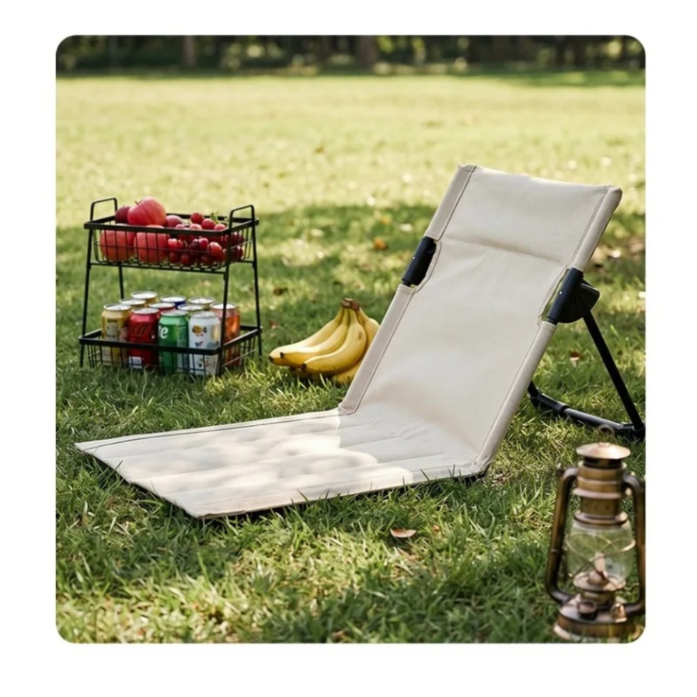 كرسي قابل للطي للشاطئ والحدائق - مراجعة Outdoor Camping Recliner وسعره