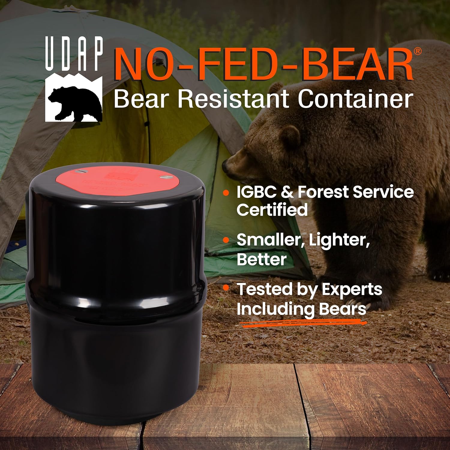 حاوية طعام خفيفة الوزن مقاومة  - مراجعة Bear Canister وسعره