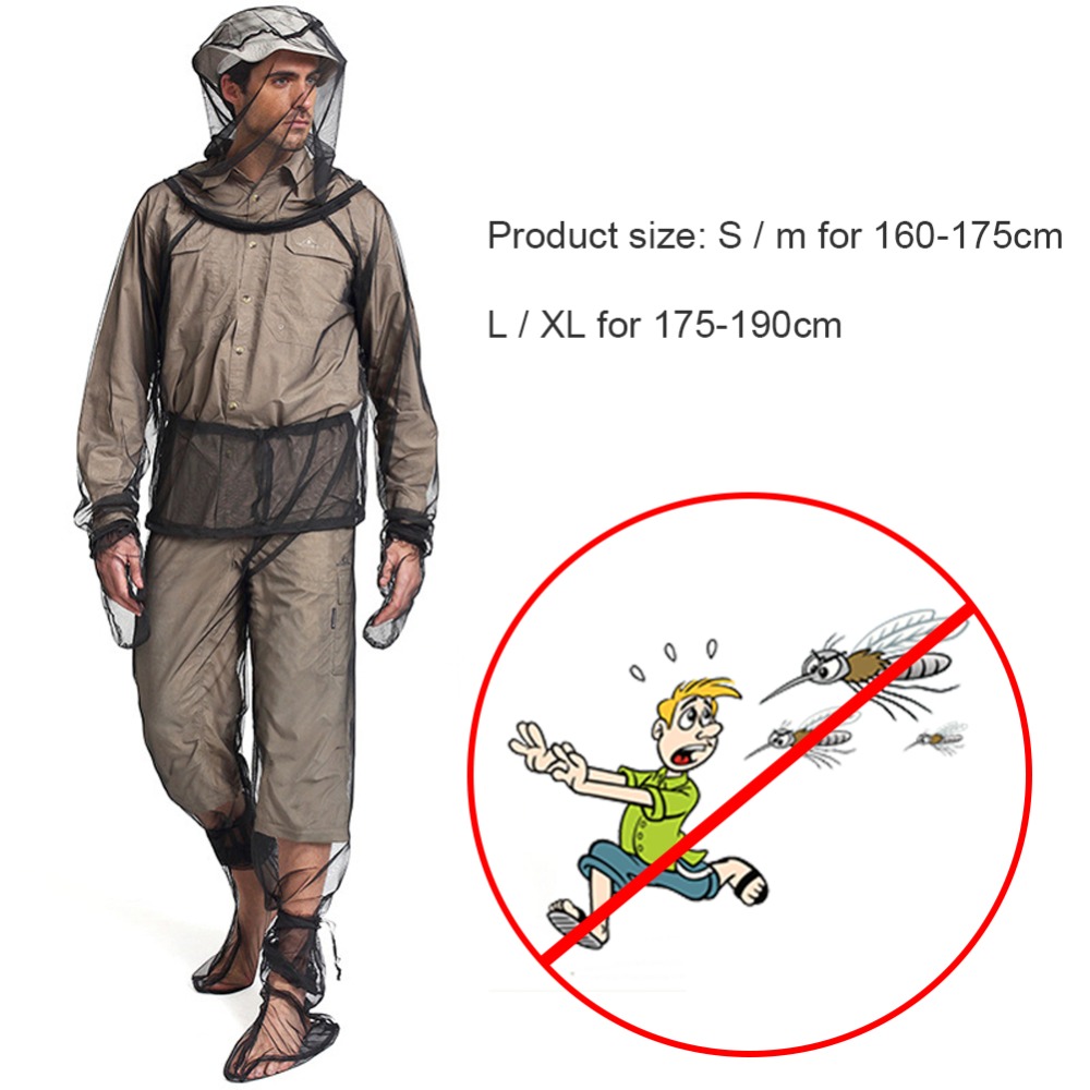 بدلة حماية من البعوض للاستخدام - مراجعة Outdoor Camping Mosquito Net وسعره