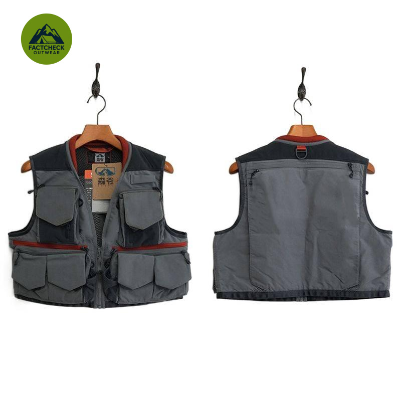 سترة صيد فاخرة متعددة الجيوب ل - مراجعة Outdoor Camping Gear Brands وسعره