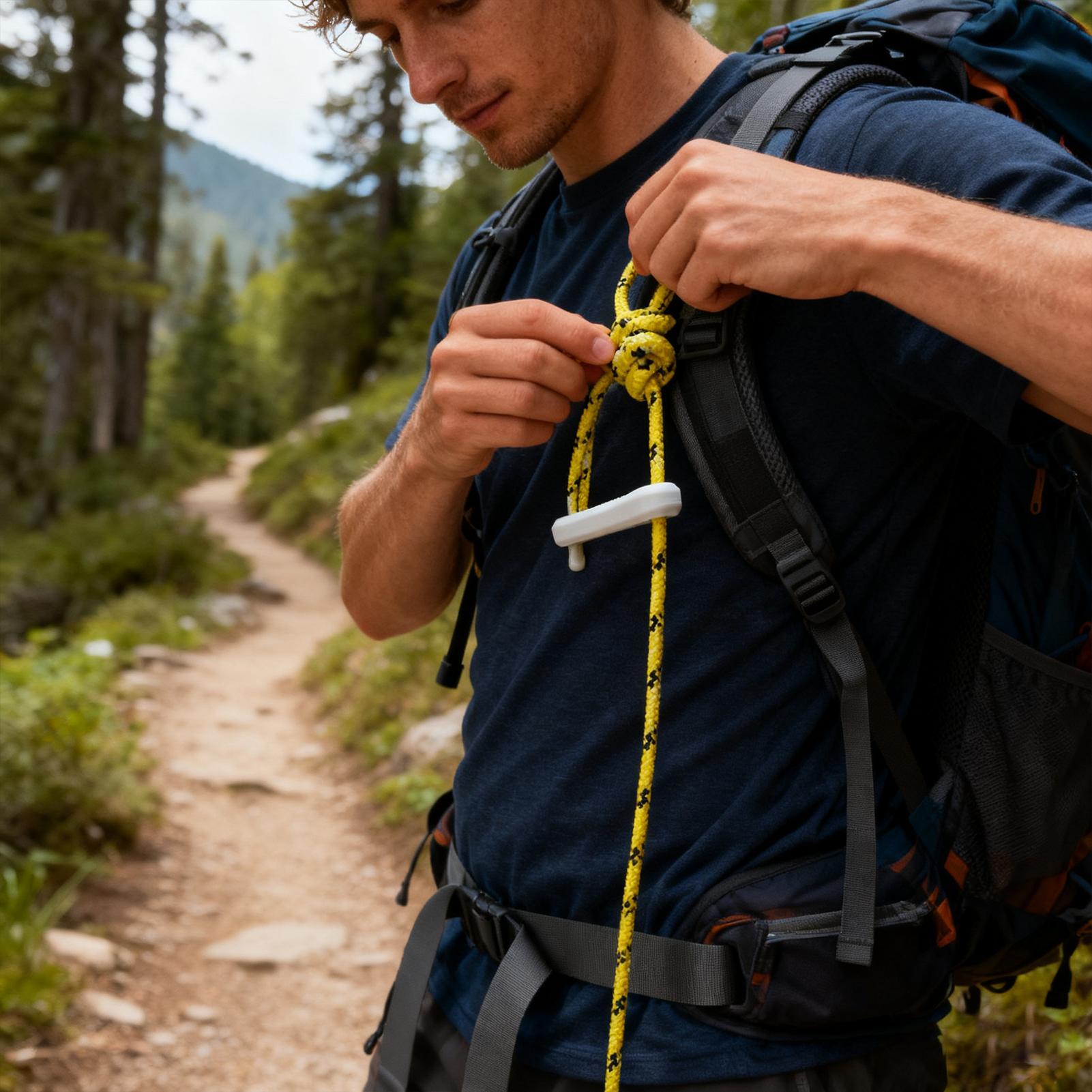 مشد حبال للتخييم مطبوع بتقنية  - مراجعة Camping Rope وسعره