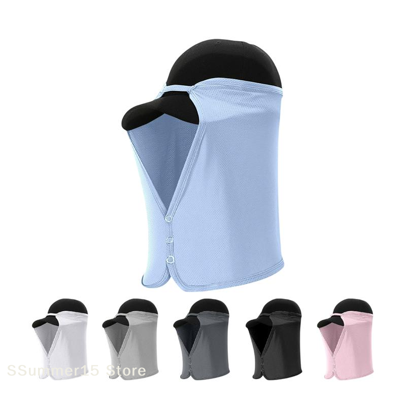 【R】قبعة واقية من الشمس للرجال  - مراجعة Camping Outdoor Quick Drying Sun Neck Protection Cap Hat وسعره