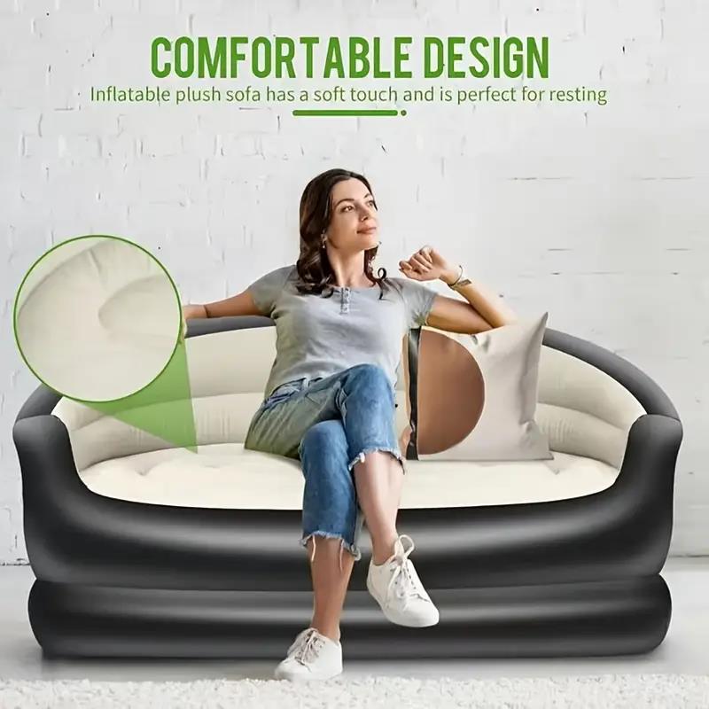سرير قابل للنفخ محمول في الهوا - مراجعة Outdoor Camping Recliner وسعره