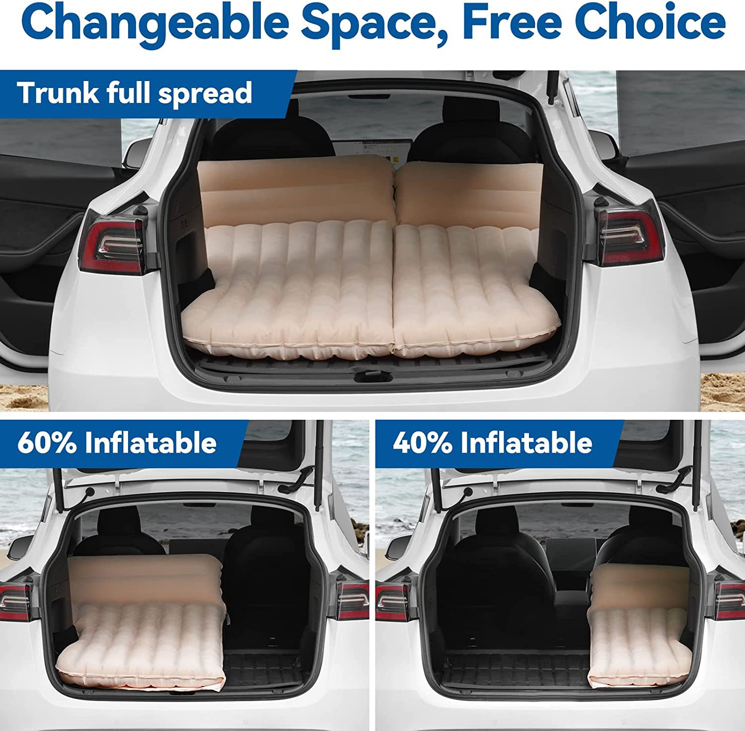 سيارة سرير قابل للنفخ ل تسلا ن - مراجعة Inflatable Mattress وسعره