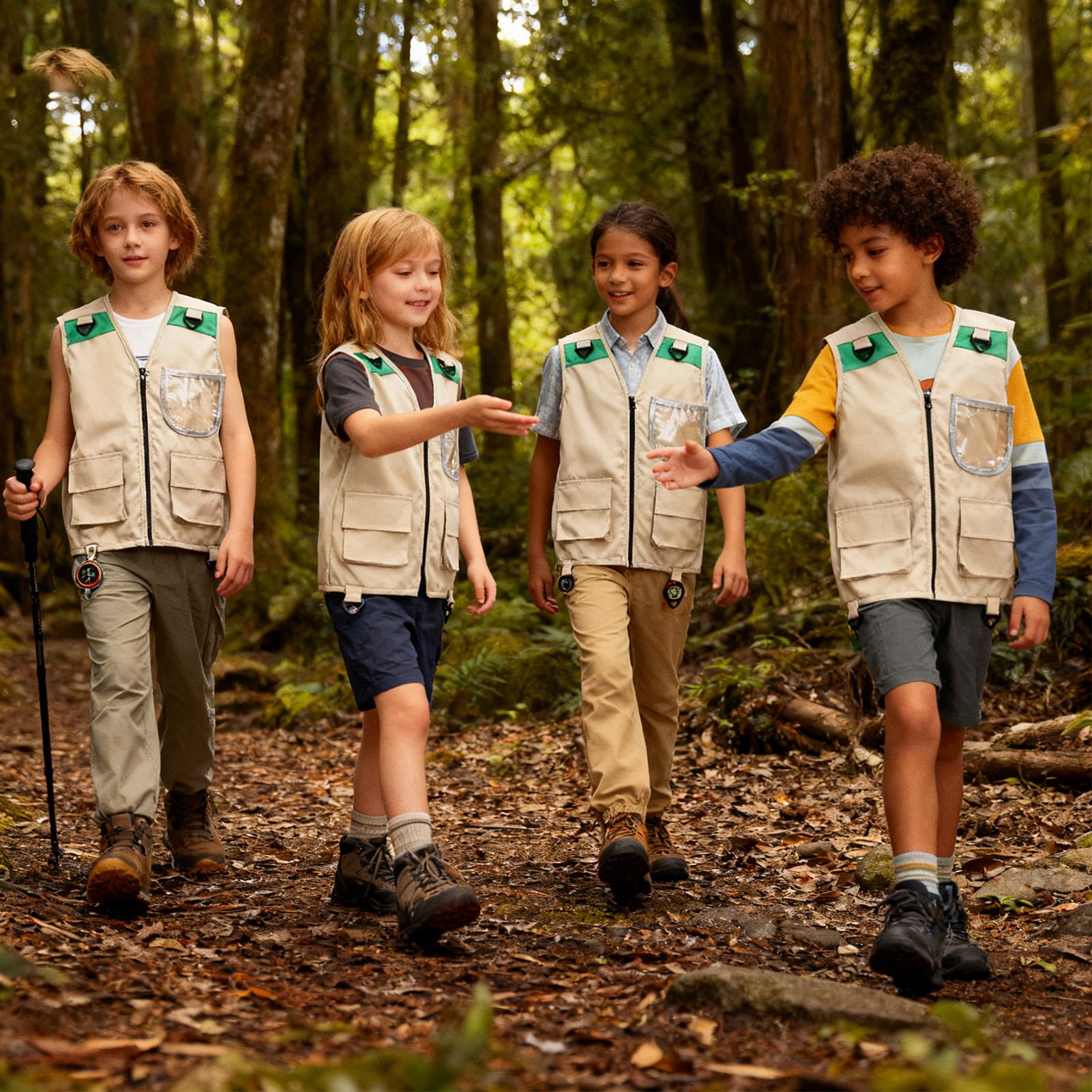 أطفال البضائع سترة بلا أكمام ز - مراجعة Outdoor Camping Kids Activities وسعره
