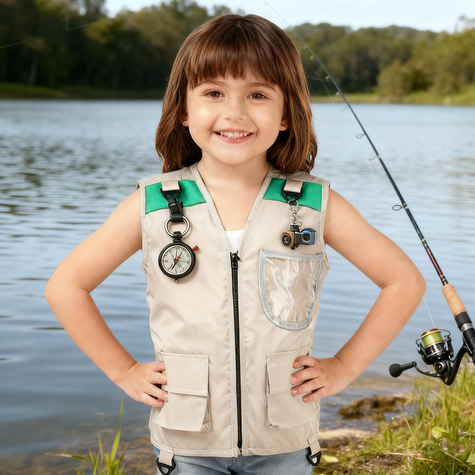 أطفال البضائع سترة بلا أكمام ز - مراجعة Outdoor Camping Kids Activities وسعره