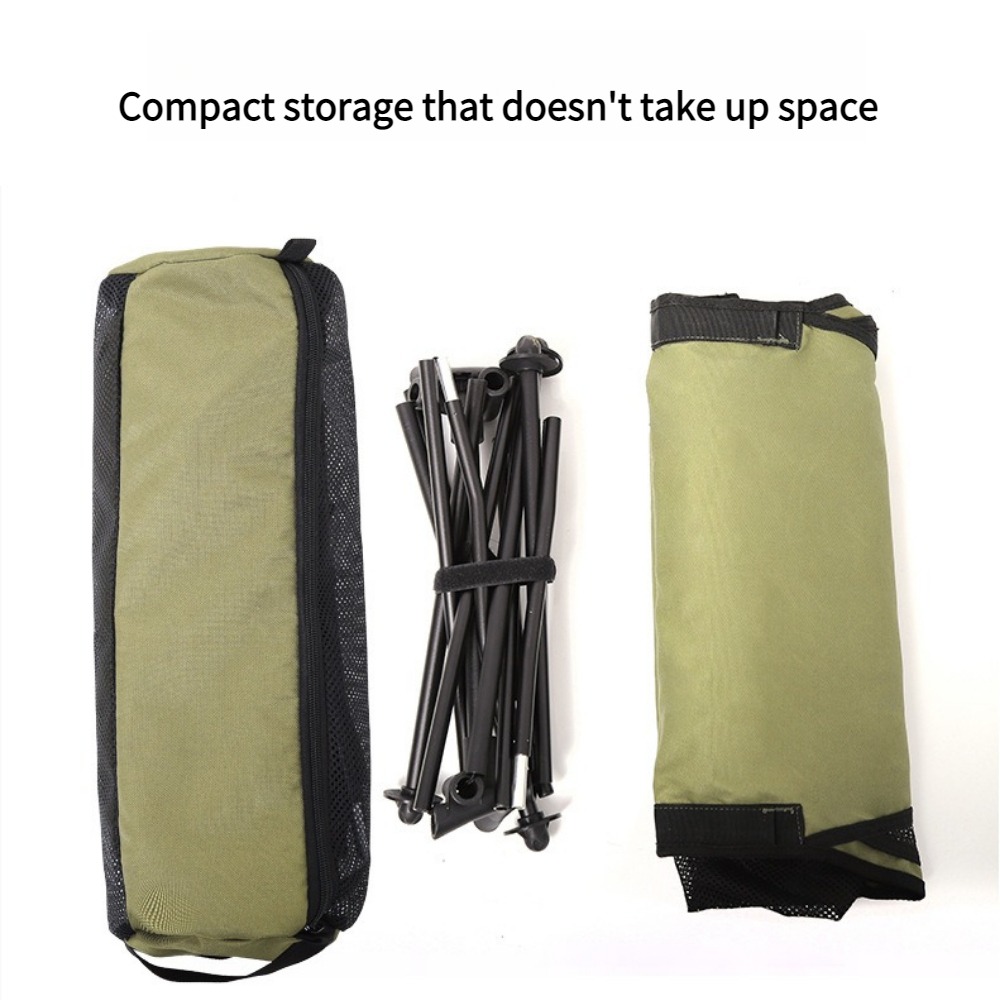 كرسي قمر قابل للطي ومحمول للاس - مراجعة Outdoor Camping Recliner وسعره