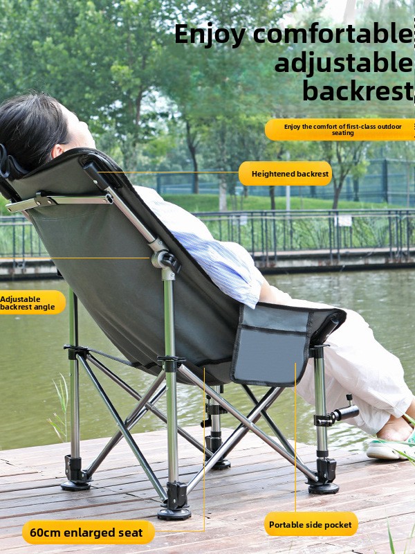 كرسي صيد قابل للطي بتصميم هلال - مراجعة Outdoor Camping Gear Brands وسعره