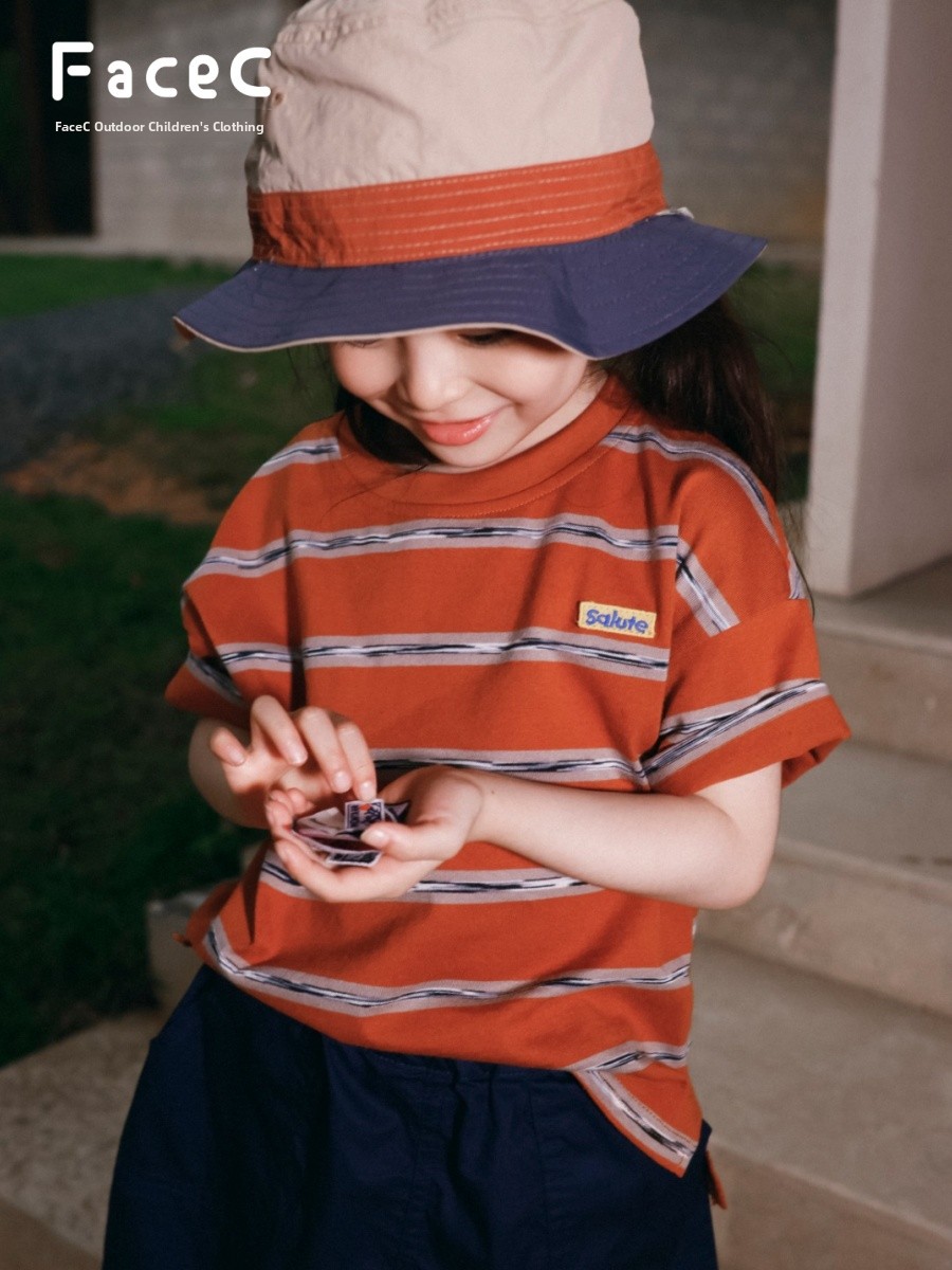 قميص قطني بأكمام قصيرة للأطفال - مراجعة Outdoor Camping Kids Activities وسعره