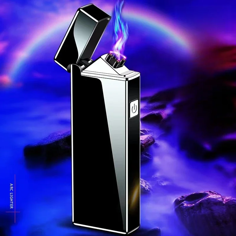 ولاعة سجائر إلكترونية مقاومة ل - مراجعة Outdoor Windproof Lighter وسعره