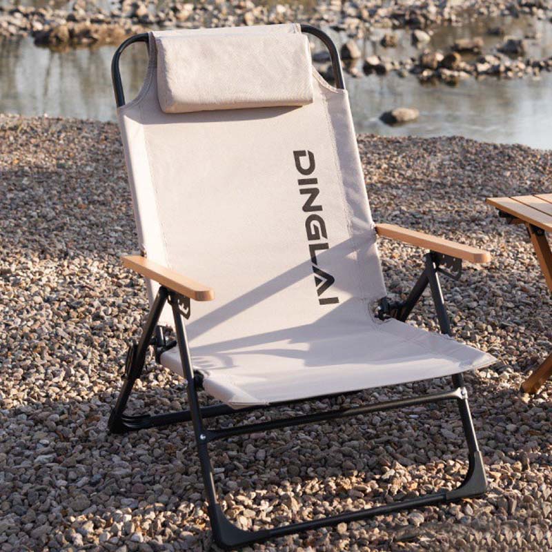 كرسي قابل للطي للاستخدام الخار - مراجعة Outdoor Camping Recliner وسعره