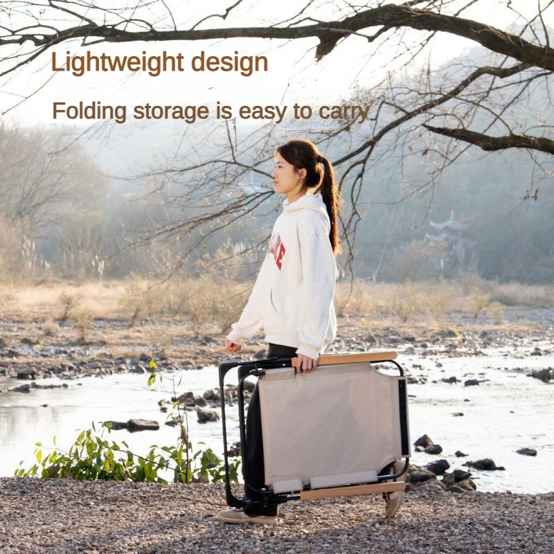 كرسي قابل للطي للاستخدام الخار - مراجعة Outdoor Camping Recliner وسعره