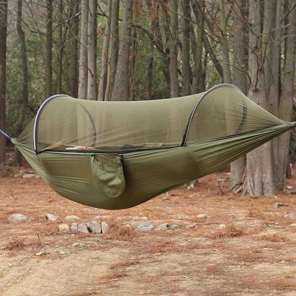 أرجوحة سريعة التركيب تلقائيًا  - مراجعة Outdoor Camping Mosquito Net وسعره