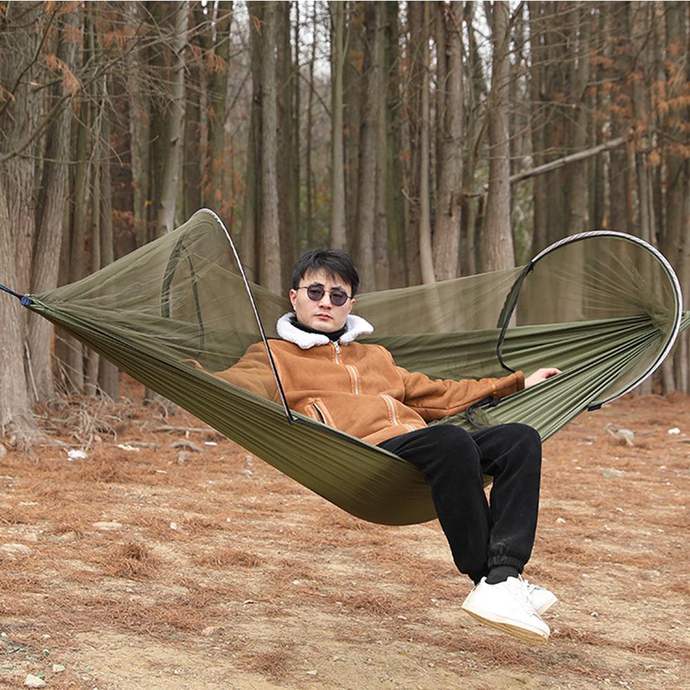 أرجوحة سريعة التركيب تلقائيًا  - مراجعة Outdoor Camping Mosquito Net وسعره