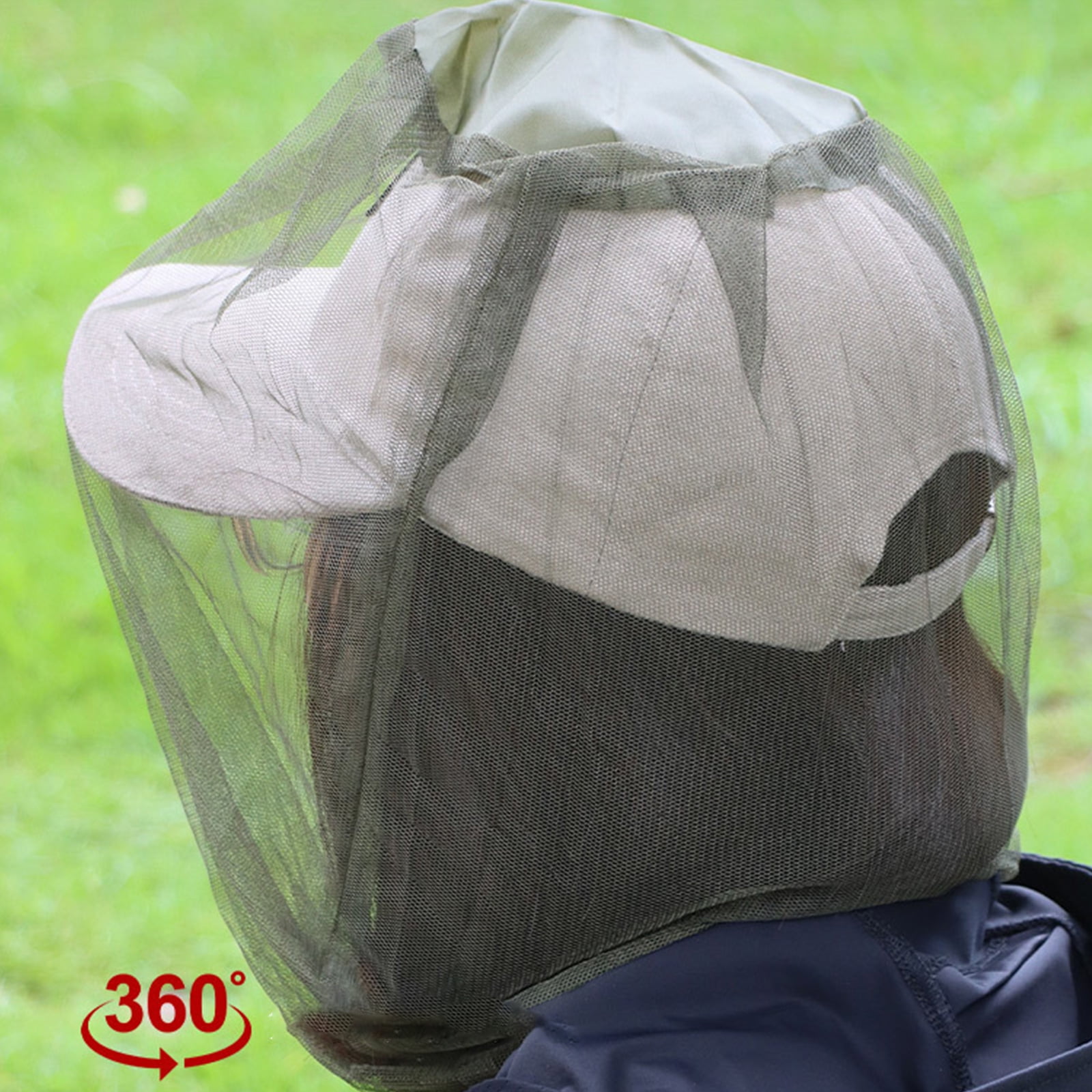 قبعة صيد بشبكة رأسية مضادة للب - مراجعة Outdoor Camping Mosquito Net وسعره